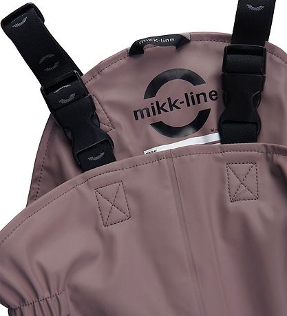 Mikk-Line Regntj m. Seler - PU - Recycled - Twilight Mauve