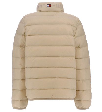 Tommy Hilfiger Dunjakke - Essential Light Down - Savannah Sand