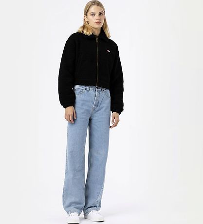 Dickies Fleecejakke - Palmerdale - Sort