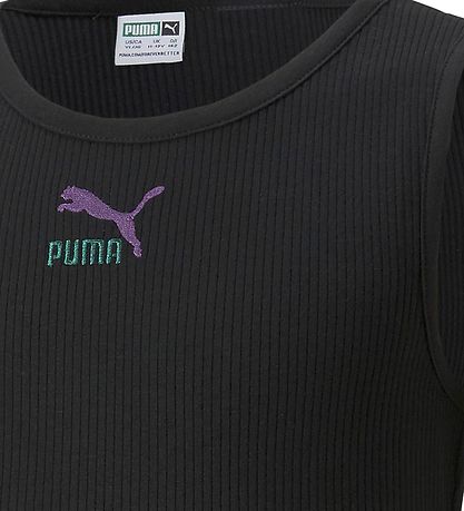 Puma Top - Classic GRL Cropped  - Sort