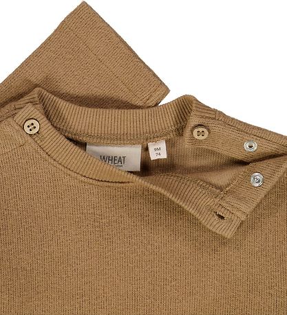 Wheat Sweatshirt - Rib - Toto - Hazel