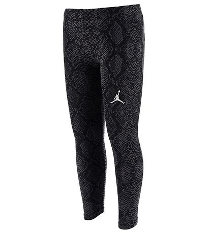 Jordan Httetrje/Leggings - Essentiel Snake - Sort m. Slangemn