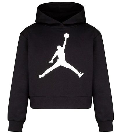 Jordan Httetrje - Cropped - Jumpman Core - Sort m. Hvid