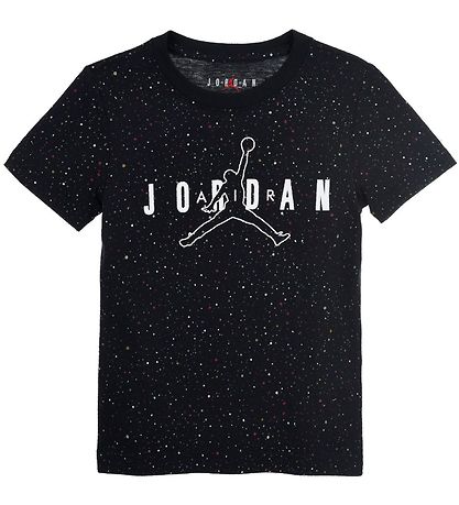 Jordan T-Shirt - Color Mix Aop - Sort m. Prikker