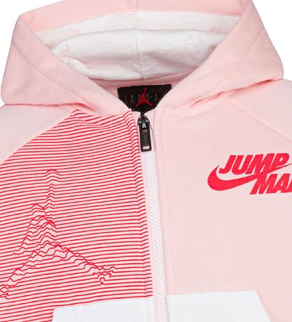 Jordan Cardigan - Big Jumperman X Nike - Atmosphere m. Neonpink