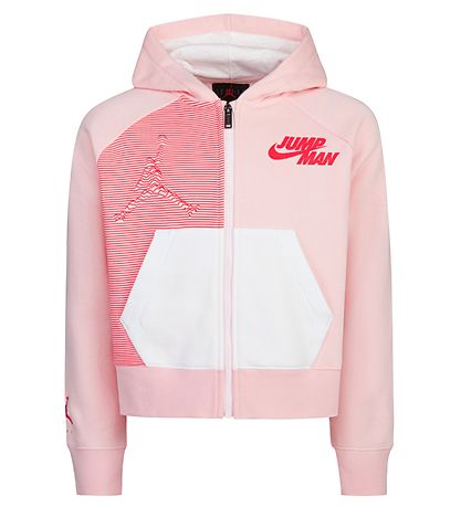 Jordan Cardigan - Big Jumperman X Nike - Atmosphere m. Neonpink