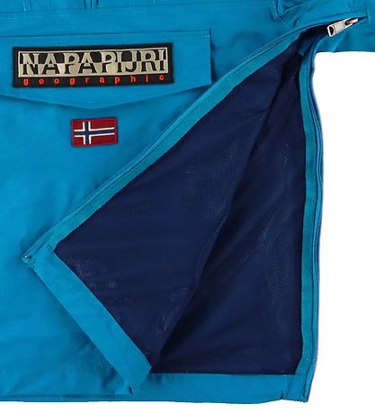 Napapijri Sommerjakke - Rainforest Anorak - Mykonos Blue