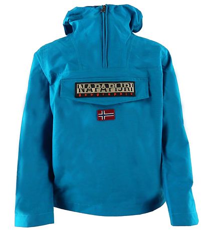 Napapijri Sommerjakke - Rainforest Anorak - Mykonos Blue