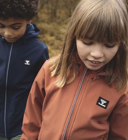 Hummel Softshelljakke - hmlMars - Copper Brown