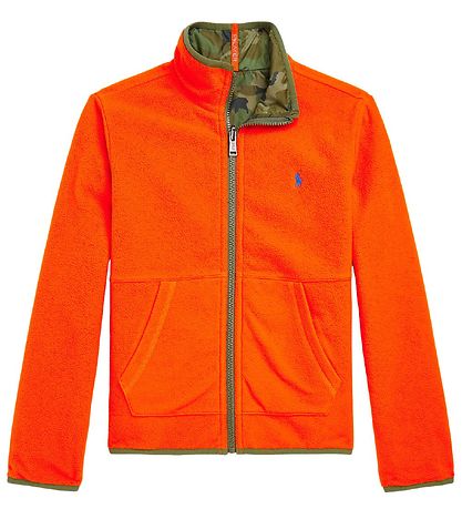 Polo Ralph Lauren Fleecejakke - Vendbar - Classics ll - Orange/G