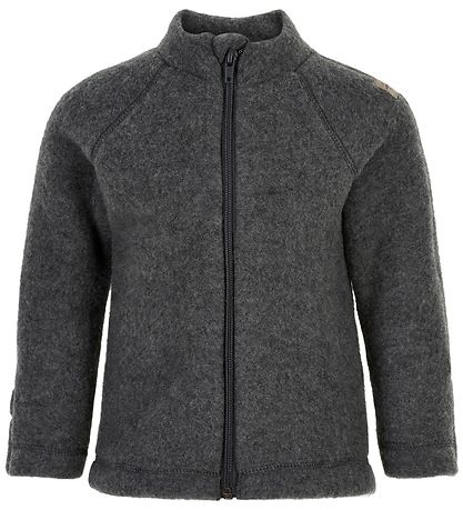 Mikk-Line Cardigan - Uld - Anthracite Melange