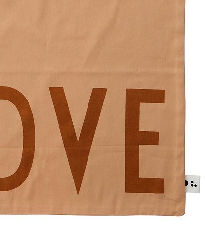 Design Letters Shopper - Love - Beige