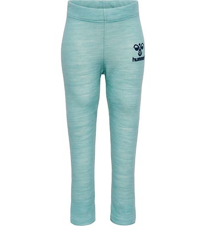 Hummel Leggings - Uld - hmlWolly - Mineral Blue