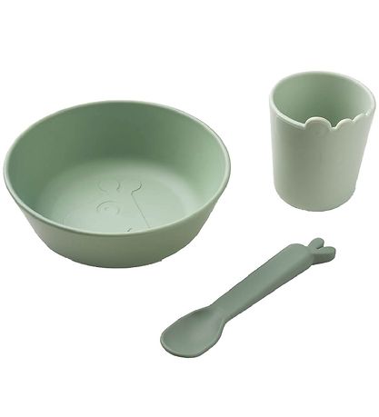 Done By Deer Spisest - Kiddish First Meal Set - Green