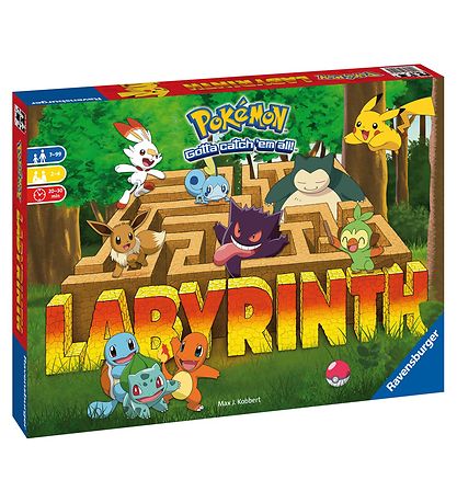 Ravensburger Spil - Labyrinth - Pokémon