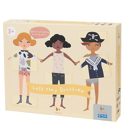 PLAN International x Fabelab Spil - 51 Dele - Let's Play Dress-u