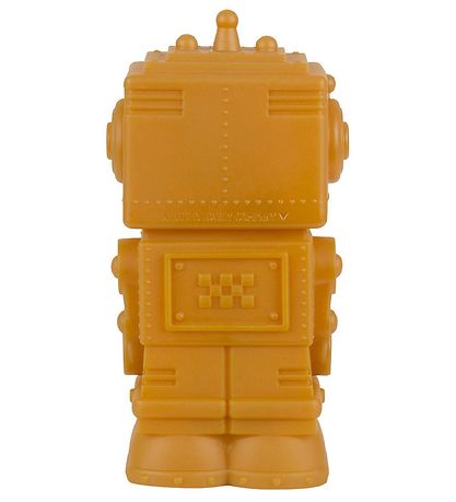 A Little Lovely Company Lampe - 14 cm - Robot - Aztec Gold