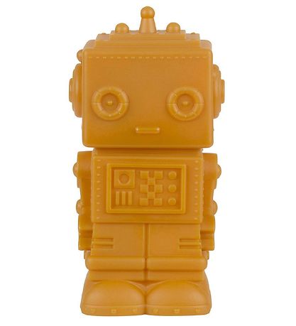 A Little Lovely Company Lampe - 14 cm - Robot - Aztec Gold