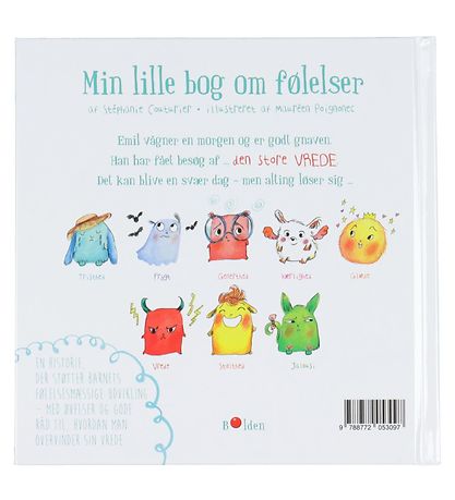Forlaget Bolden Bog - Min Lille Bog Om Flelser: Vrede - Dansk