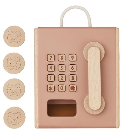 Liewood Trælegetøj - Telefon - Rufus - Tuscany Rose Multi Mix
