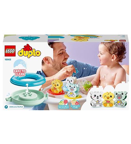 LEGO DUPLO - Sjov I Badet: Flydende Dyretog 10965 - 14 Dele