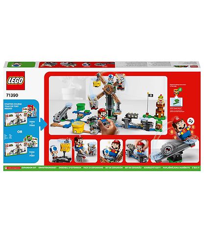 LEGO Super Mario - Reznor-vltning - Udvidelsesst - 71390  - 8