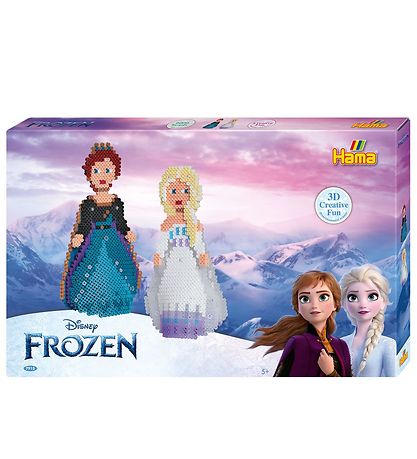 Hama Midi Perleæske - 3D - 6000 stk. - Disney Frozen