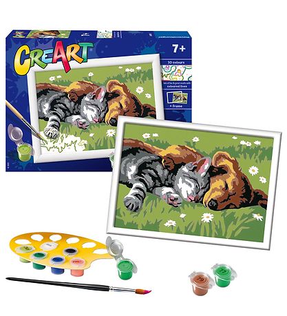 Ravensburger CreArt Malest - Sleeping Cats And Dogs