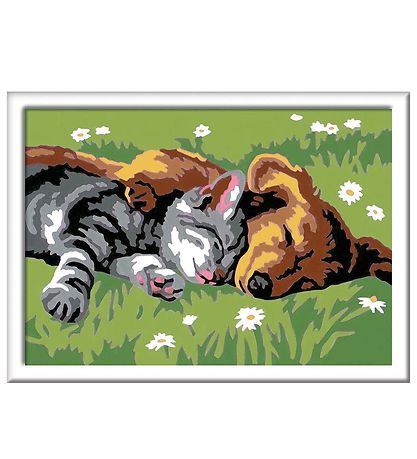 Ravensburger CreArt Malest - Sleeping Cats And Dogs