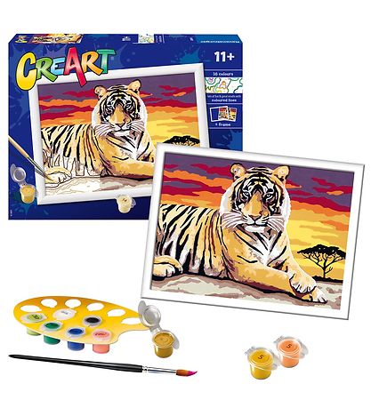 Ravensburger CreArt Malest - Majestic Tiger