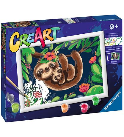 Ravensburger CreArt Malest - Sweet Sloths