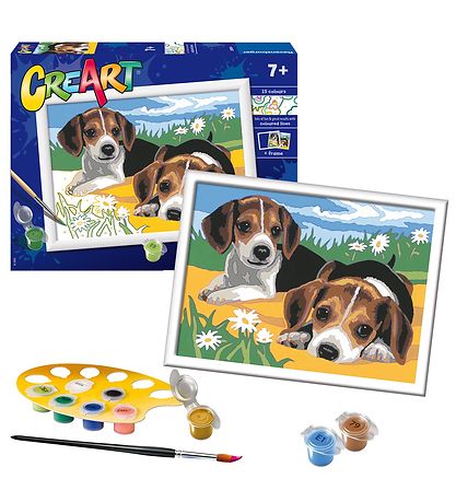 Ravensburger CreArt Malest - Jack Russel Puppy