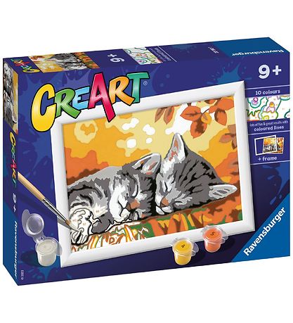 Ravensburger CreArt Malest - Autumn Kitties