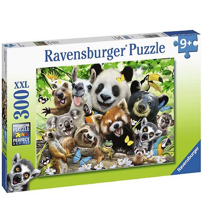 Ravensburger Puslespil - 300 Brikker - Wildlife Selfie