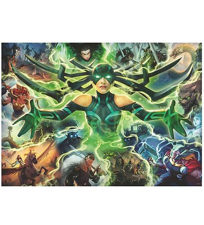 Ravensburger Puslespil - 1000 Brikker - Villainous - Hela