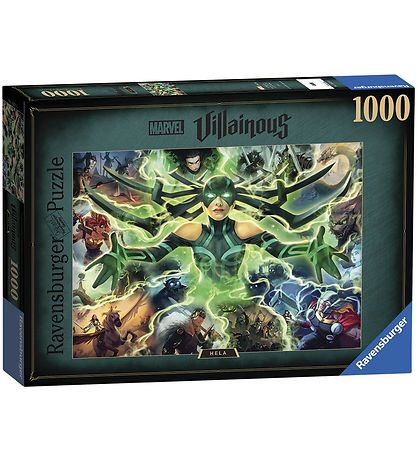 Ravensburger Puslespil - 1000 Brikker - Villainous - Hela