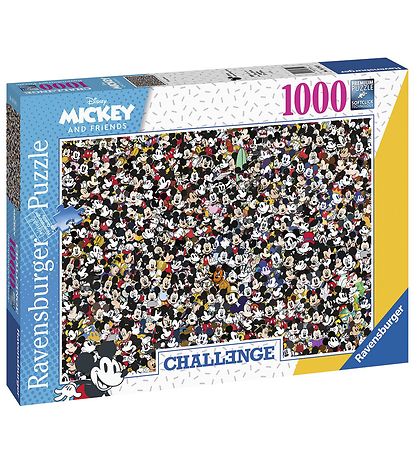 Ravensburger Puslespil - 1000 Brikker - Challenge Mickey