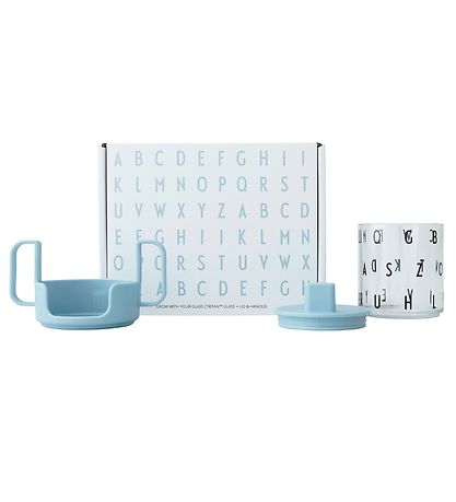 Design Letters Kop - Tritan - Grow With Your Cup - Lysebl