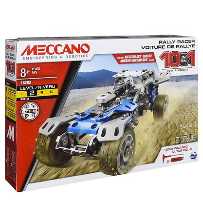 Meccano Byggest - 10 i 1 - Rally Racer