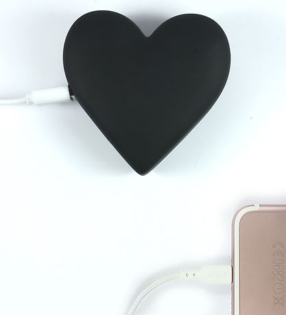 Moji Power Powerbank - Black Heart - 2600mAh