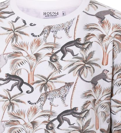 Hound Sweatshirt - Hvid m. Print
