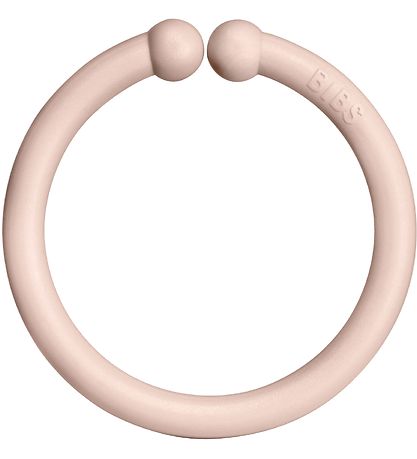 BIBS Ophængsringe/Loops - 12-pak - Blush/Woodchuck/Ivory