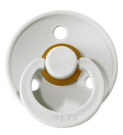 BIBS Colour Sutter - 2-pak - Str. 1 - Rund - Haze/Blossom