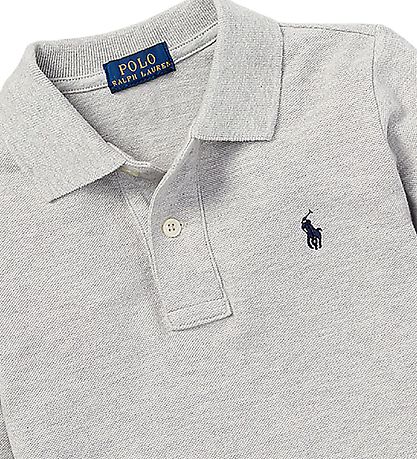 Polo Ralph Lauren Polobluse - Classics - Gråmeleret