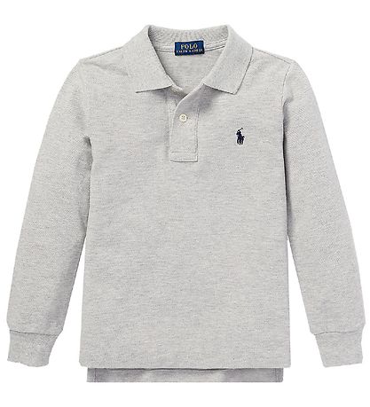 Polo Ralph Lauren Polobluse - Classics - Gråmeleret