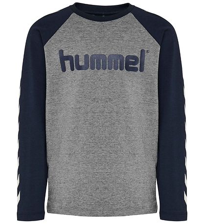 Hummel Bluse - hmlBoys - Navy/Grmeleret