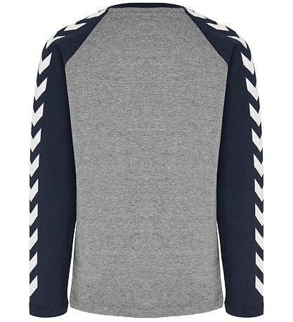 Hummel Bluse - hmlBoys - Navy/Grmeleret