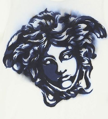 Versace T-shirt - Medusa - Hvid/Bl