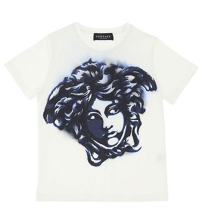 Versace T-shirt - Medusa - Hvid/Bl
