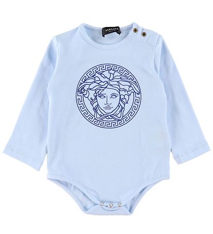 Versace Gaveske - Bodyer l/ - 3-pak - Baby Blue